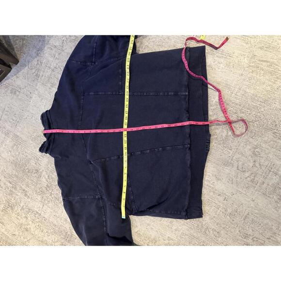NWOT Pilcro Women's Utility Jacket Washed Navy Size XL - Picture 4 of 5